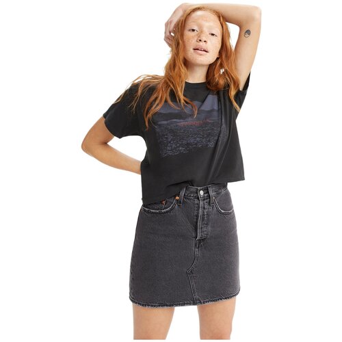 Юбка Levis Women High Rise Deconstructed Iconic Skirt 32 Женщины