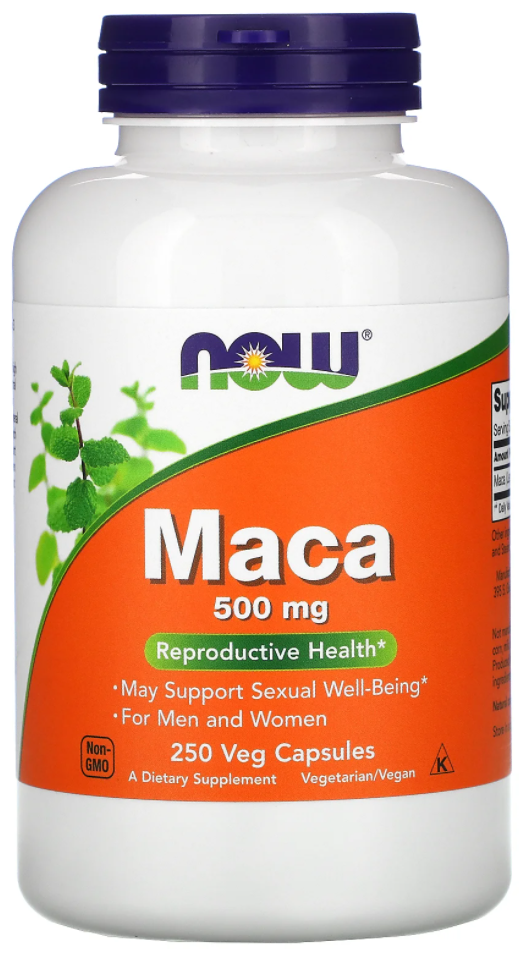 Maca капс., 500 мг, 400 мл, 100 г, 250 шт., нейтральный, 1 уп.