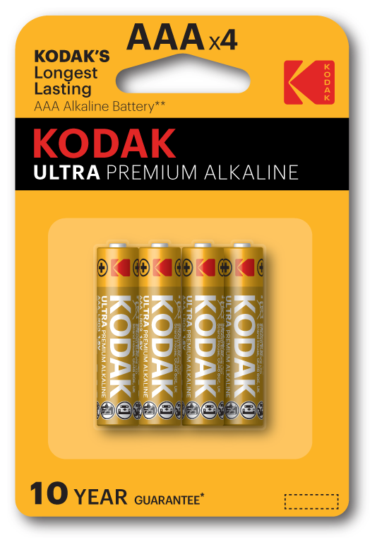 Батарейки Kodak LR03-4BL ULTRA PREMIUM Alkaline