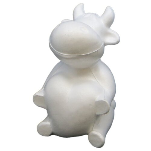 Форма из пенопласта БЫК с сердцем (неокр) h-17 см