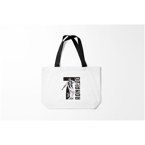 фото Сумка-шоппер / 46х35 см / известные футболисты / криштиану роналду ronaldo the best burnettie