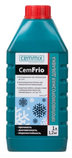 Добавка противоморозная CEMMIX CamFrio 1 л