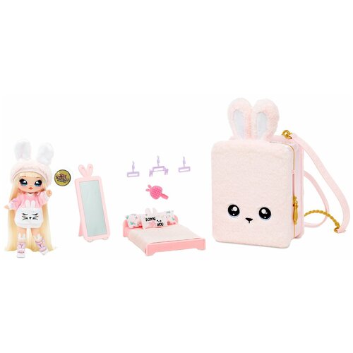 фото Кукла pink bunny и рюкзак na na na surprise l.o.l.