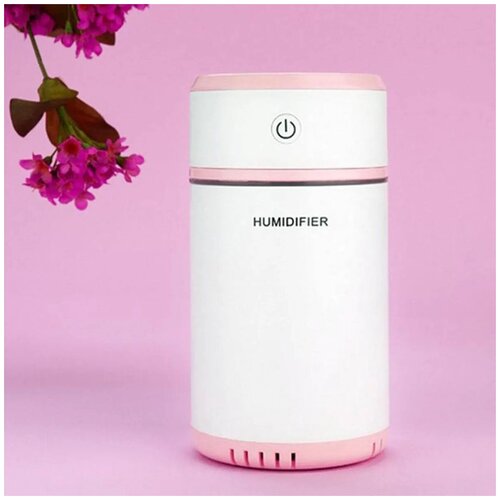 Увлажнитель воздуха Ночник PULL-OUT Humidifier Ультразвуковой Портативный Настольный LED подсветка Питание от USB Коричневый 88900₽