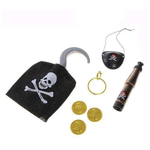 Набор пирата «Крюк», 7 предметов набор пирата корсар 15 предметов