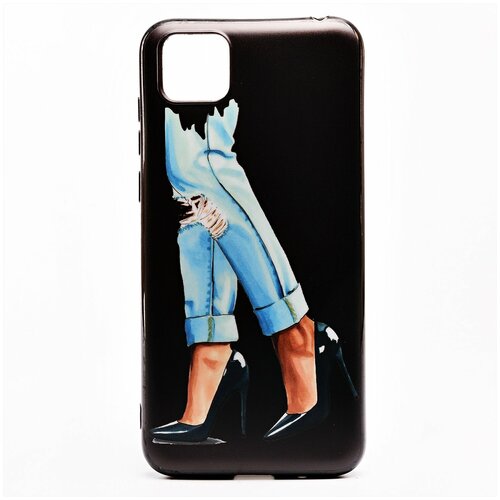 фото Чехол-накладка sc195 для huawei y5p (004) (рисунок) без бренда