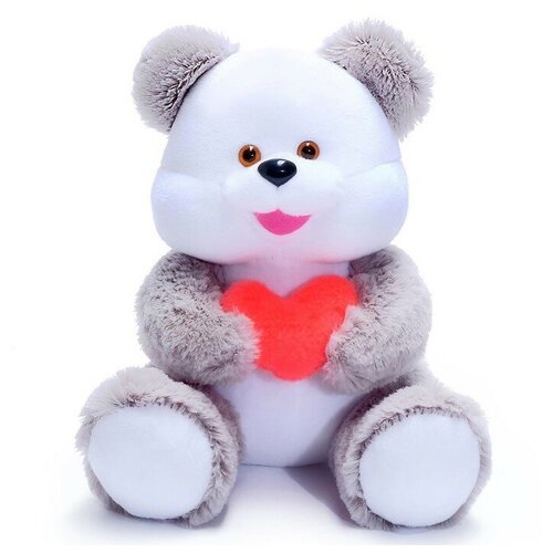 Мягкая игрушка «Медведь с сердцем», микс мягкая игрушка медведь 25 см микс м212 2586998