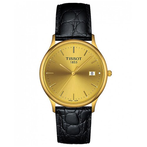 Наручные часы TISSOT Наручные часы Tissot T-Classic T913.410.16.031.01, черный, золотой