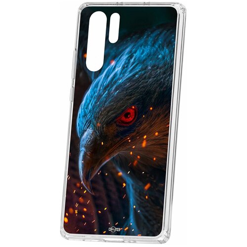 фото Чехол на huawei p30 pro kruche print орел / чехол для huawei / чехол с рисунком / чехол с принтом / чехол для хонор / чехол для хуавей / бампер на хуавей / чехол накладка для хонор / противоударная накладка для honor huawei / защита для honor / защита на huawei / cиликоновый чехол для huawei honor / пластиковый чехол на huawei / защитный чехол для honor / чехольчик / защита телефона / ударопрочный чехол кruче
