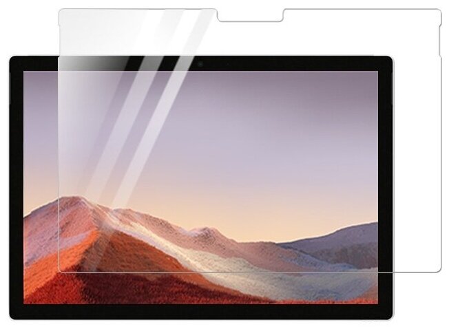 Защитная пленка MyPads для планшета Microsoft Surface Pro X MSQ1 глянцевая