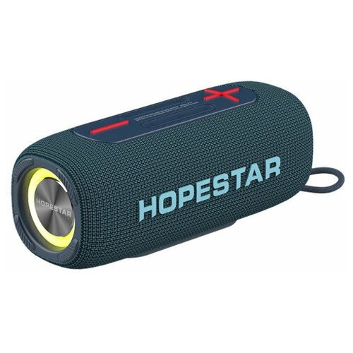 Портативная беспроводная колонка блютуз HOPESTAR P32 POWERFUL BASS Speaker Синяя