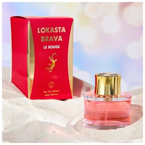 туалетная вода женская lokasta brava le rouge 95 мл positive parfum 7860205 Туалетная вода женская LOKASTA BRAVA LE ROUGE, 95 мл