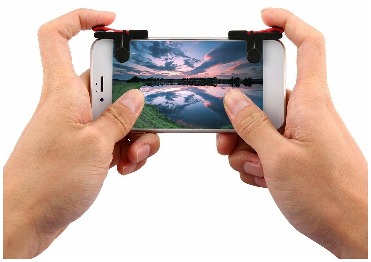 Джойстик для телефона D9 Триггеры для смартфона Курки для игры в PUBG Fortnite Call of Duty Геймпад беспроводной кнопки для игр на телефоне