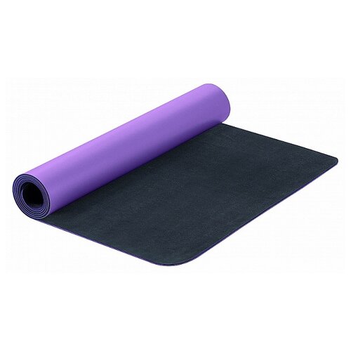 Коврик Airex Yoga ECO Grip Mat, 183х61 см фиолетовый 0.4 см коврик для йоги премиум 68 150 0 45 см eco из микрофибры и каучука