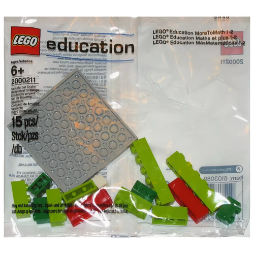 Конструктор LEGO Education Демо-набор Задание змейка 2000211 lego education 2000445 демо набор пересекая реку