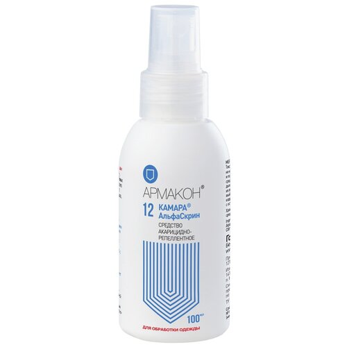Спрей АРМАКОН камара АльфаСкрин акарицидно-репеллентное средство 100 мл 1234 240₽