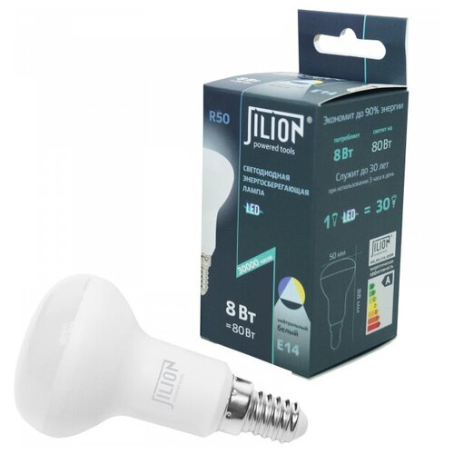 Лампа светодиодная R50_8W_E14_4500K R50 8Вт E14 4500K