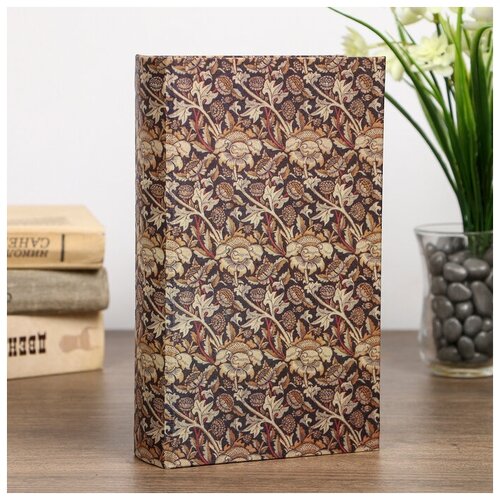 LAVANDA Сейф-книга дерево под шёлк Чертополох 21х13х5 см 1234₽