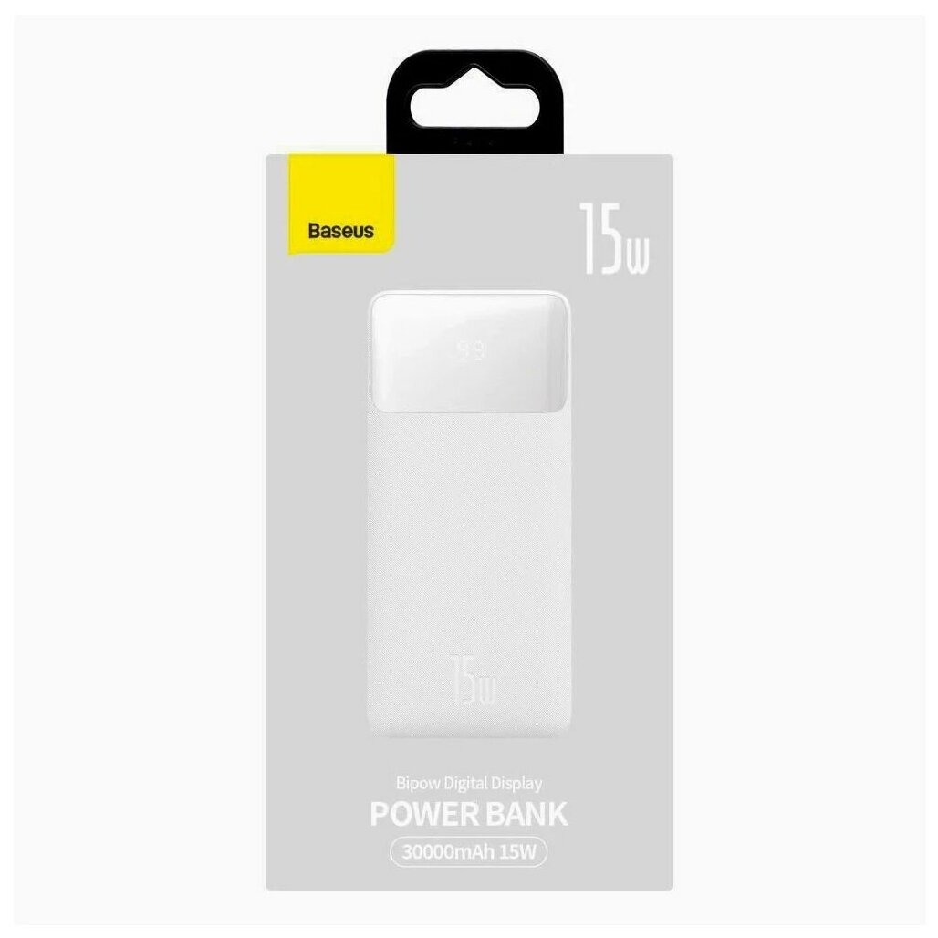 Внешний аккумулятор Baseus Power Bank 30000mAh Black PPDML-K01 - фото №1