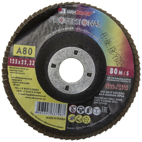 Круг лепестковый торцевой 