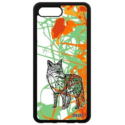 фото Противоударный чехол на смартфон // honor 10 // "лиса" стиль лисенок, utaupia, цветной