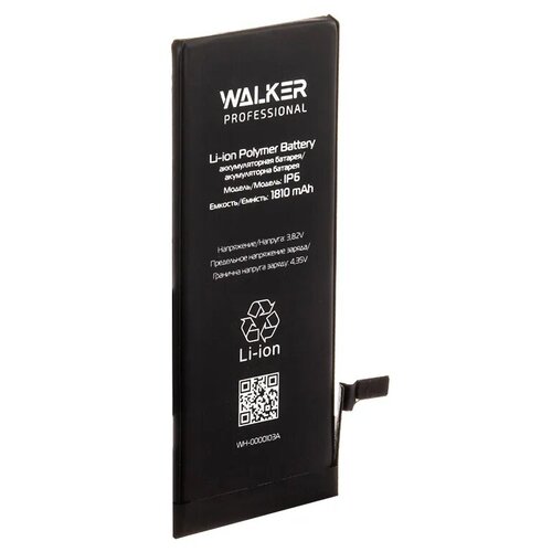 фото Аккумулятор для apple iphone 6 walker professional, 1810 mah емкость