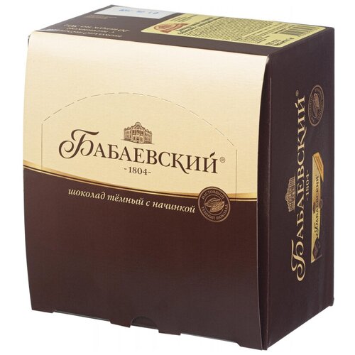 Шоколад Бабаевский с шоколадной начинкой, 20шт х 50г