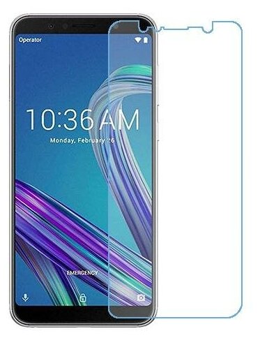 Asus Zenfone Max Pro (M1) ZB601KL-ZB602K защитный экран из нано стекла 9H одна штука