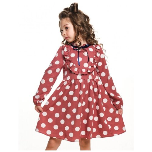 Платье для девочек Mini Maxi, модель 7154, цвет розовый, размер 98