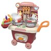 Игровой набор Pituso Кухня Taste Kitchen на колесиках Pink/Розовый - изображение