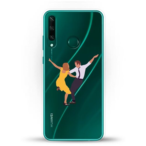 фото Силиконовый чехол миа и себастьян на huawei y6p andy & paul