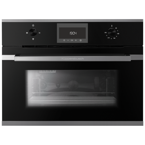 фото Микроволновая печь kuppersbusch cm 6330.0 s3 silver chrome