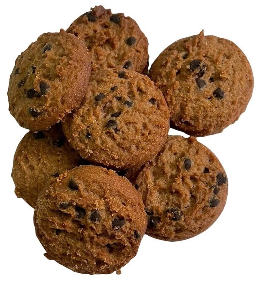 Печенье песочное "Шококо" 2кг с кусочками шоколада - фотография № 2