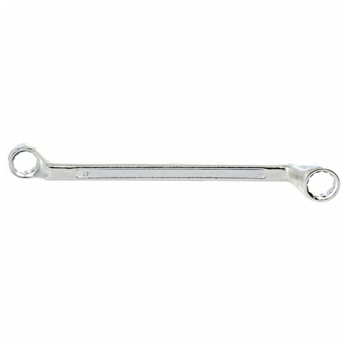 Ключ накидной коленчатый, 17 х 19 мм, хромированный// Sparta