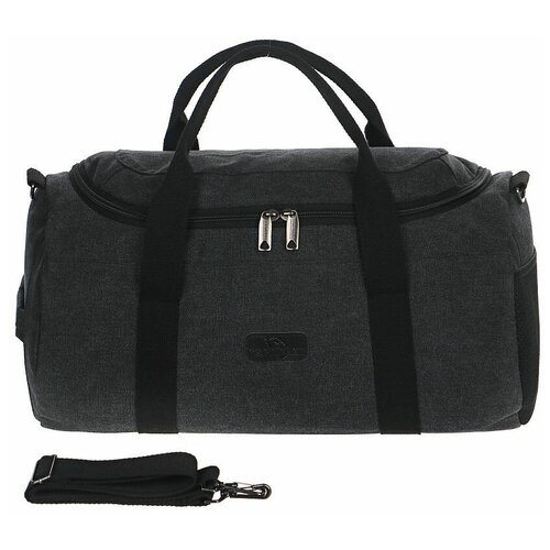 фото Сумка спортивная м-709, цвет черный континент