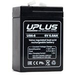 AGM-VRLA батарея для UPS Leoch UPLUS US-GENERAL PURPOSE US6-6, 6 Ач - изображение