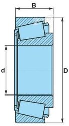 BPW 0264102300 Подшипник ступицы