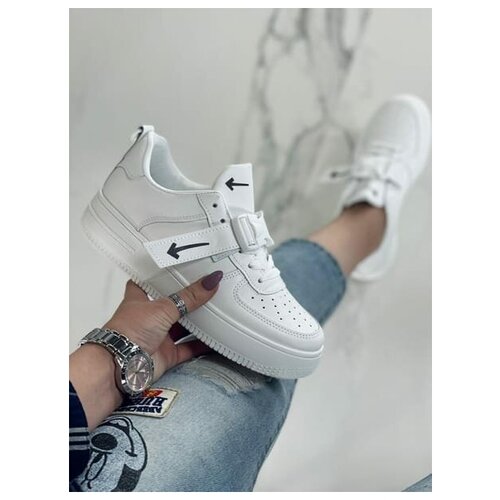 фото Женские кроссовки белые, размер 37 wenling shengtong shoes co