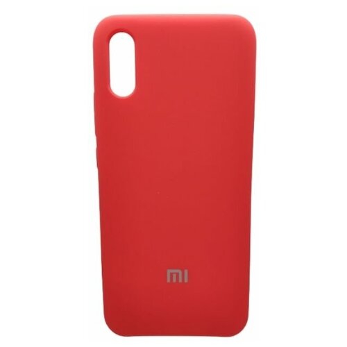 фото Xiaomi чехол silicone cover xiaomi redmi 9a (красный)