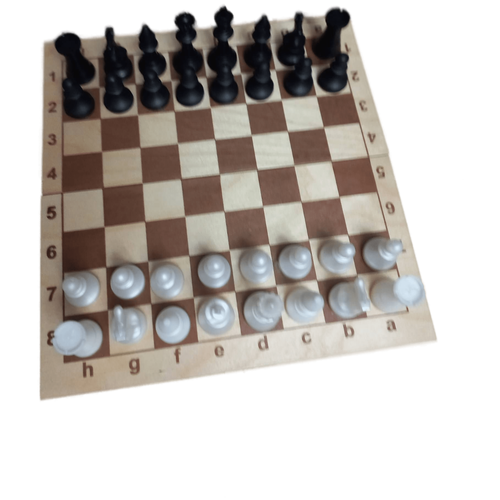 Шахматы обиходные деревянные классика с доской 30 на 30 см турнирные игры развивающие для детей семейные