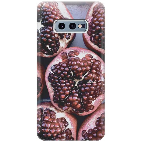 фото Силиконовый чехол на samsung galaxy s10e / самсунг с10е с принтом "гранаты" gosso