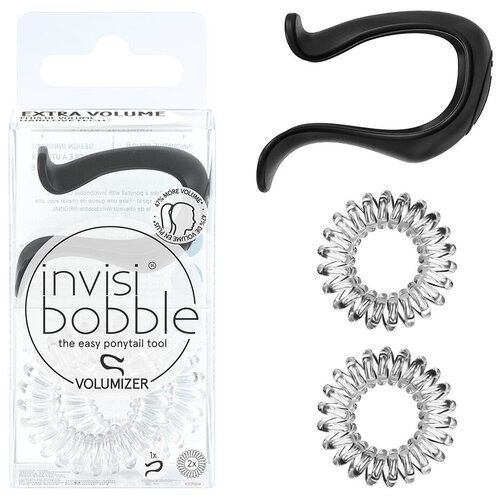 Набор аксессуаров для объемной прически invisibobble VOLUMIZER Pretty Dark