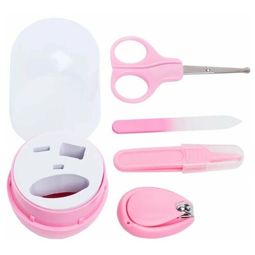 фото Маникюрный набор набор для детей из 4 инструментов baby four set nail scissors markethot