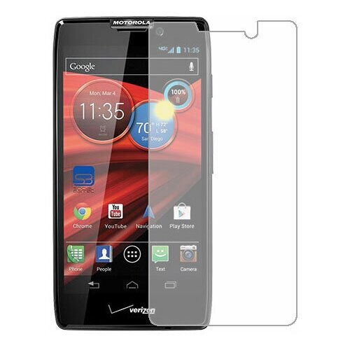 Motorola DROID RAZR MAXX HD защитный экран Гидрогель Прозрачный (Силикон) 1 штука