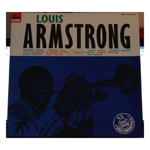 Старый винил, Music For Pleasure, LOUIS ARMSTRONG - Basin Street Blues (LP , Used) старый винил joker louis armstrong his immortal concerts series lp used