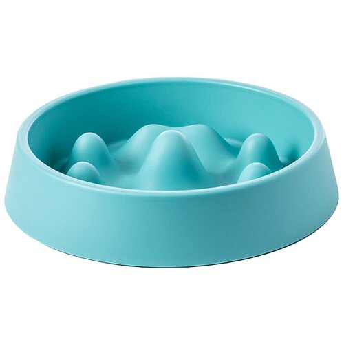 фото Миска для корма xiaomi jordan&judy pet slow bowl (blue)