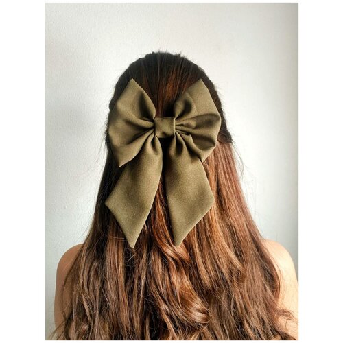 Бант для волос на заколке