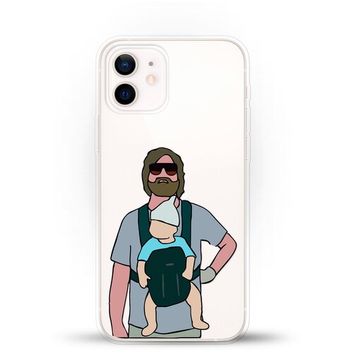 фото Силиконовый чехол алан на apple iphone 12 andy & paul