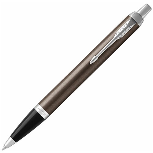 PARKER Ручка шариковая IM Dark Espresso CT 1 мм 1931671 лак цвета кофе, хромированные детали