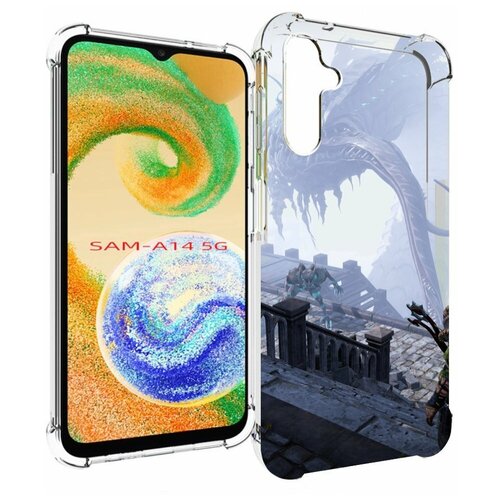 Чехол MyPads Divinity Original Sin II для Samsung Galaxy A14 4G/ 5G задняя-панель-накладка-бампер